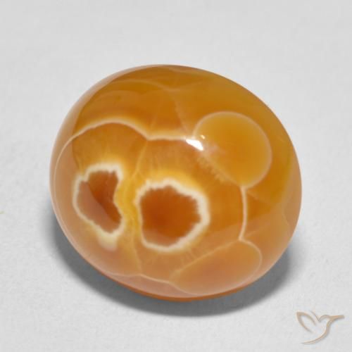 13.00 ct Multicolor Agate Stone, Natural Agate in Oval Cabochon Shape for Sale