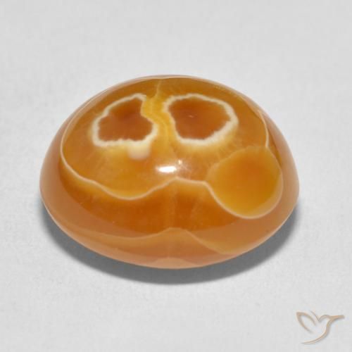 Agate Gemstone in 14.8 x 13.3 mm Size for Sale, Agate Stone in Multicolor Color