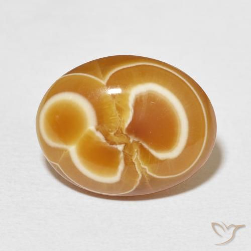 11.32ct Natural Multicolor Agate, Oval, Opaque