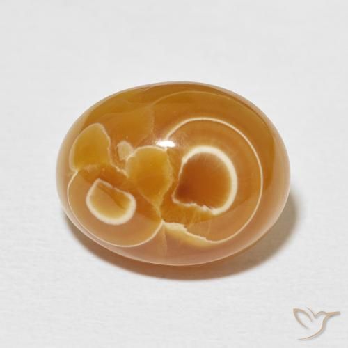 14.54ct Natural Multicolor Agate, Oval, Opaque