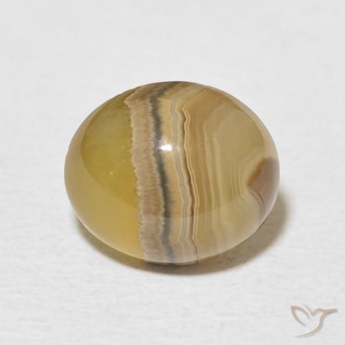 3.53ct Natural Multicolor Agate, Oval, Opaque