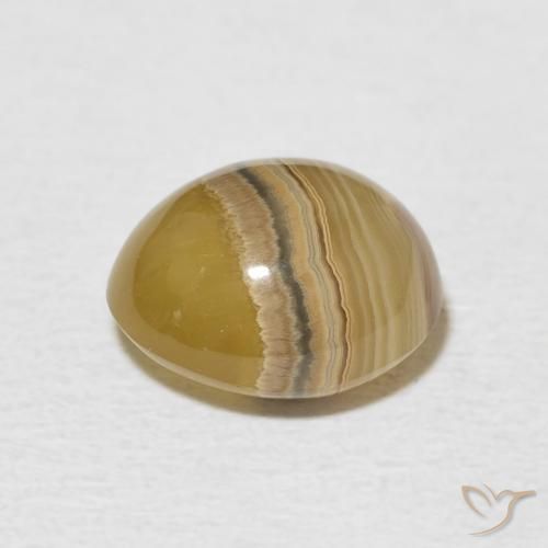 Agate Gemstone in 10 x 8.7 mm Size for Sale, Agate Stone in Multicolor Color
