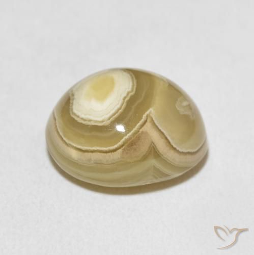 Agate Gemstone in 14 x 12 mm (calibrated) Size for Sale, Agate Stone in Multicolor Color