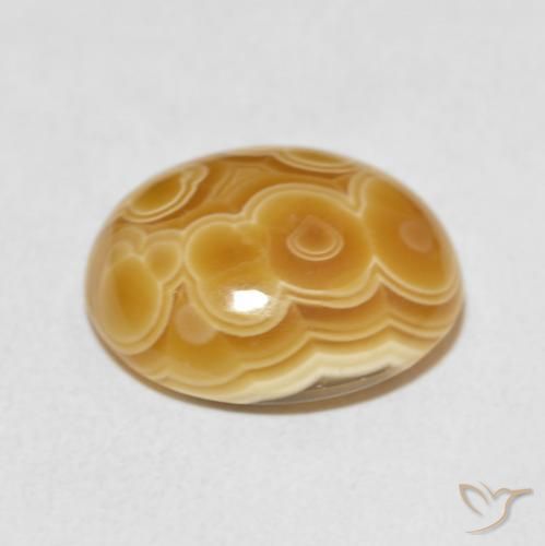 Agate Gemstone in 15.1 x 13.5 mm Size for Sale, Agate Stone in Multicolor Color