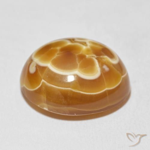 Agate Gemstone in 20.7 x 18.1 mm Size for Sale, Agate Stone in Multicolor Color
