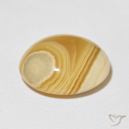 Agate Gemstone in 17.8 x 15.1 mm Size for Sale, Agate Stone in Multicolor Color