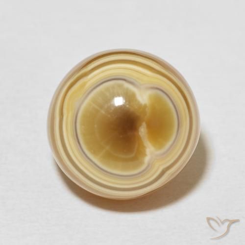 16.93ct Natural Multicolor Agate, Round, Opaque