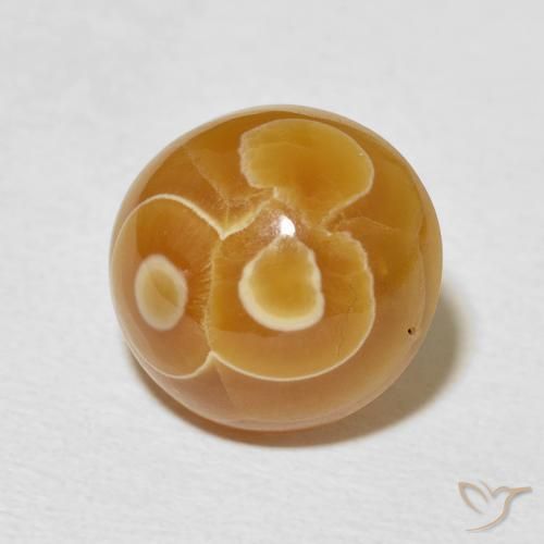 8.26 ct Multicolor Agate Stone, Natural Agate in Oval Cabochon Shape for Sale