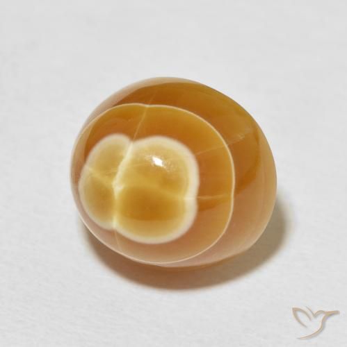 11.30 ct Multicolor Agate Stone, Natural Agate in Oval Cabochon Shape for Sale