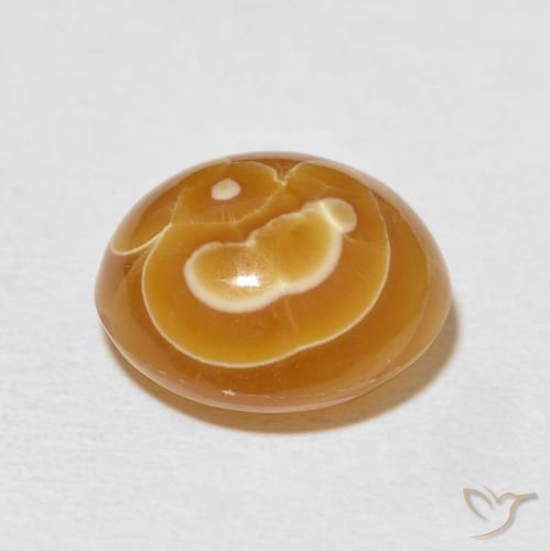 Agate Gemstone in 14 x 12 mm (calibrated) Size for Sale, Agate Stone in Multicolor Color