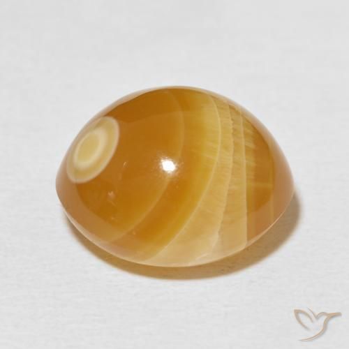 Agate Gemstone in 15.9 x 14.5 mm Size for Sale, Agate Stone in Multicolor Color