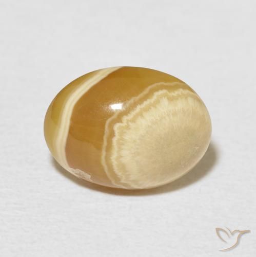 4.50ct Natural Multicolor Agate, Oval, Opaque
