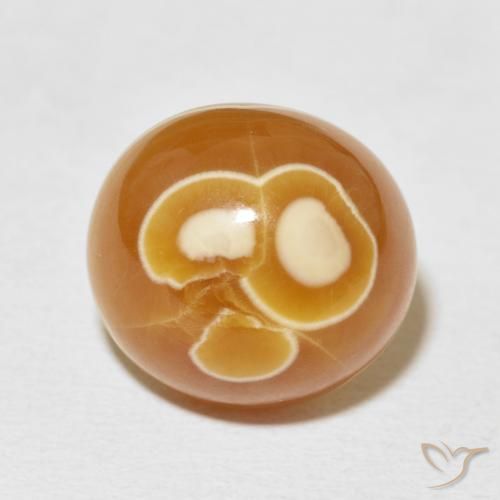 15.04ct Natural Multicolor Agate, Oval, Opaque