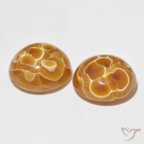 Agate Gemstones in 16.8 x 15.9 mm Size for Sale, Agate Stones in Multicolor Color