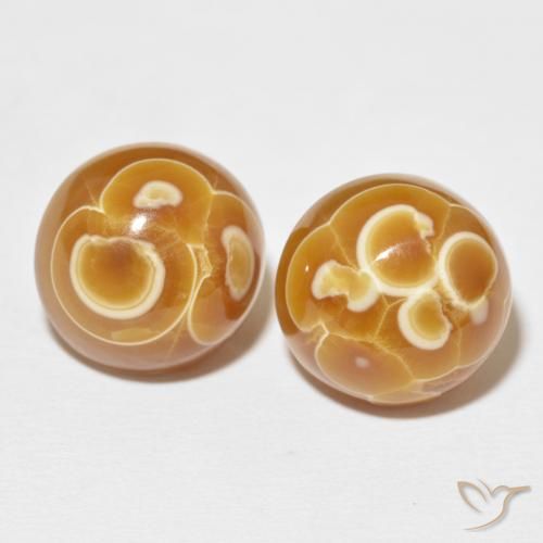 38.31ctw Natural Multicolor Agate, Round, Opaque