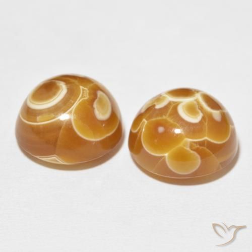 Agate Gemstones in 16 mm (calibrated) Size for Sale, Agate Stones in Multicolor Color