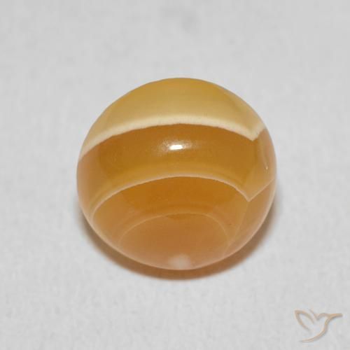 4.55ct Natural Multicolor Agate, Round, Opaque