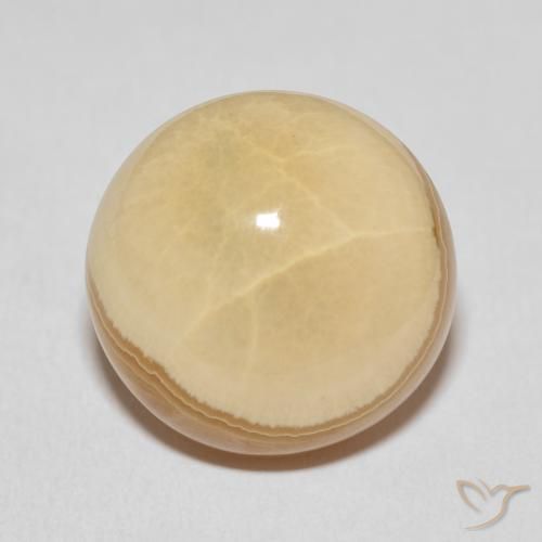 34.68ct Natural Multicolor Agate, Round, Opaque