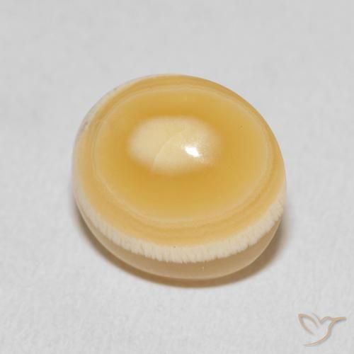 10.27 ct Multicolor Agate Stone, Natural Agate in Oval Cabochon Shape for Sale