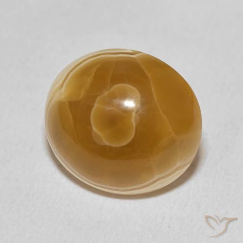 17.13 ct Multicolor Agate Stone, Natural Agate in Oval Cabochon Shape for Sale