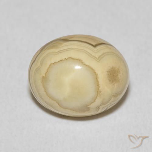 6.65ct Natural Multicolor Agate, Oval, Opaque