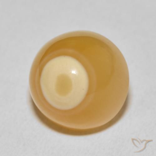 22.02 ct Multicolor Agate Stone, Natural Agate in Round Cabochon Shape for Sale