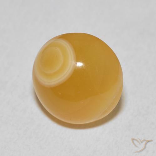8.24 ct Multicolor Agate Stone, Natural Agate in Round Cabochon Shape for Sale