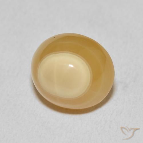 11.26 ct Multicolor Agate Stone, Natural Agate in Oval Cabochon Shape for Sale