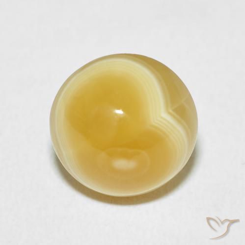 9.10ct Natural Multicolor Agate, Round, Opaque
