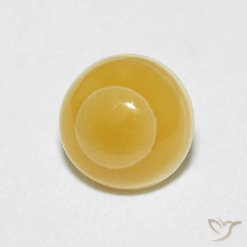 3.93 ct Multicolor Agate Stone, Natural Agate in Round Cabochon Shape for Sale