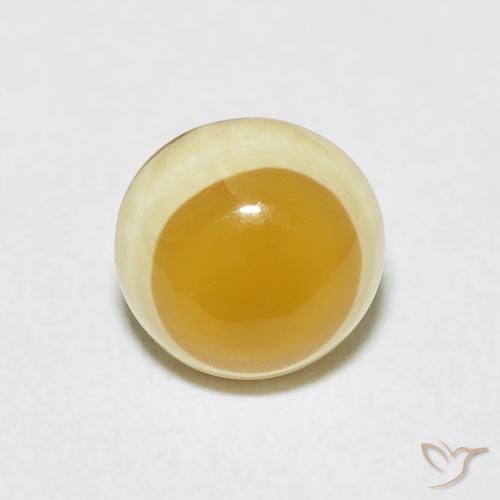 3.20ct Natural Multicolor Agate, Round, Opaque