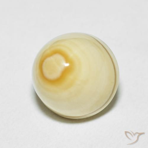 15.45 ct Multicolor Agate Stone, Natural Agate in Fancy Cabochon Shape for Sale