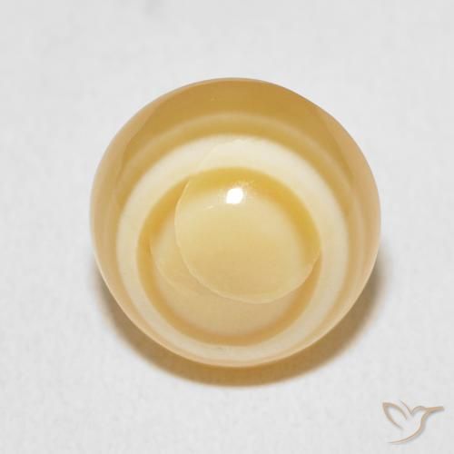 8.64ct Natural Multicolor Agate, Round, Opaque
