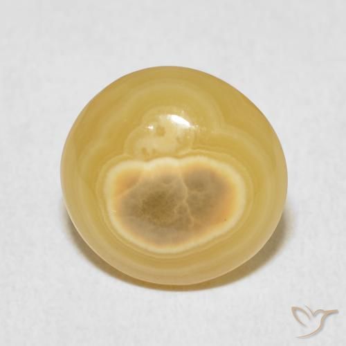 6.25ct Natural Multicolor Agate, Round, Opaque