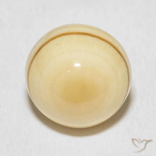 10.10ct Natural Multicolor Agate, Round, Opaque