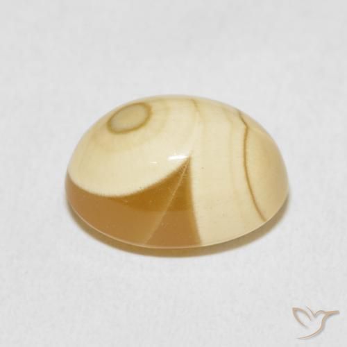 Agate Gemstone in 14.8 x 10.8 mm Size for Sale, Agate Stone in Multicolor Color