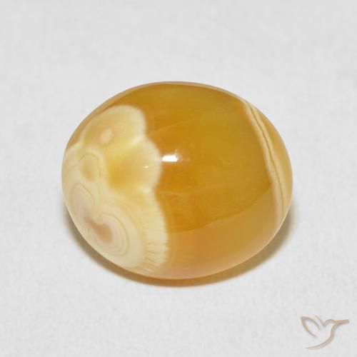 10.47ct Natural Multicolor Agate, Oval, Opaque