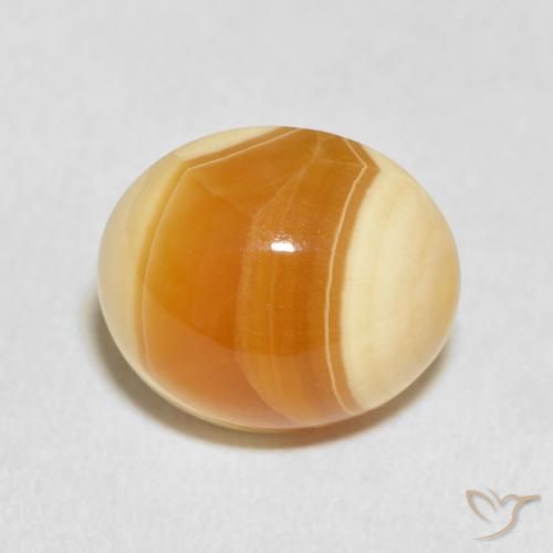 10.60ct Natural Multicolor Agate, Oval, Opaque, Photo A