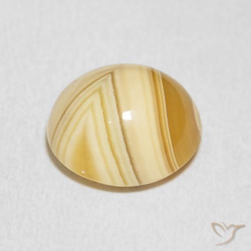 Agate Gemstone in 12.7 x 11.4 mm Size for Sale, Agate Stone in Multicolor Color