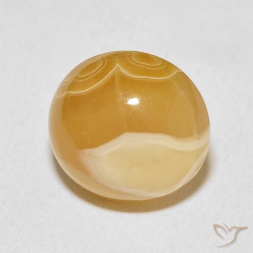 14.76 ct Multicolor Agate Stone, Natural Agate in Oval Cabochon Shape for Sale