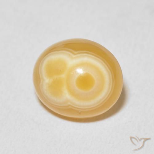 10.32 ct Multicolor Agate Stone, Natural Agate in Oval Cabochon Shape for Sale