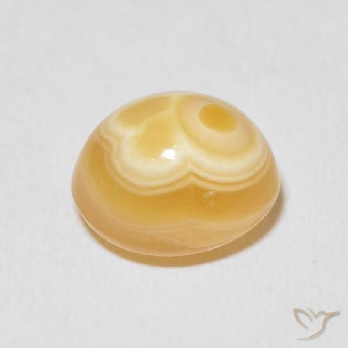 Agate Gemstone in 13.4 x 11.5 mm Size for Sale, Agate Stone in Multicolor Color