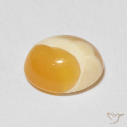 Agate Gemstone in 14.9 x 12.3 mm Size for Sale, Agate Stone in Multicolor Color