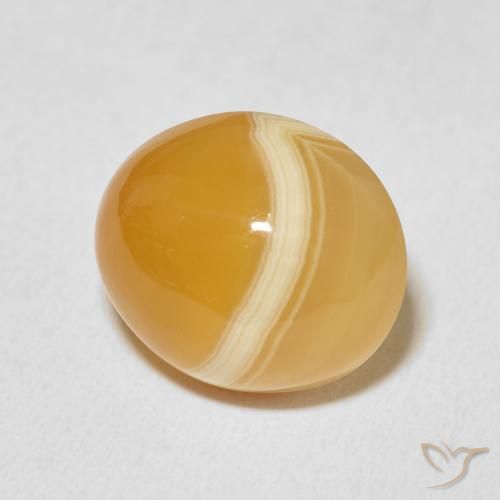 13.26 ct Multicolor Agate Stone, Natural Agate in Oval Cabochon Shape for Sale