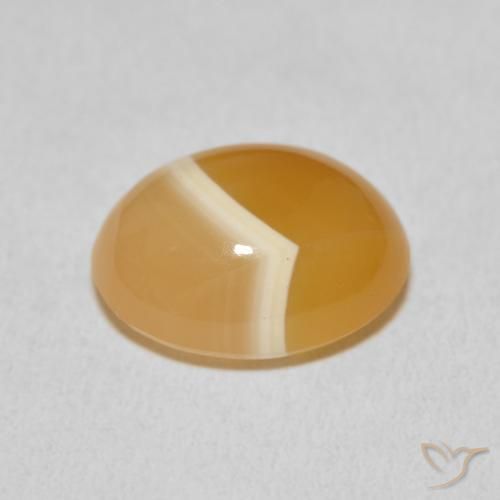 Agate Gemstone in 15.3 x 11.9 mm Size for Sale, Agate Stone in Multicolor Color