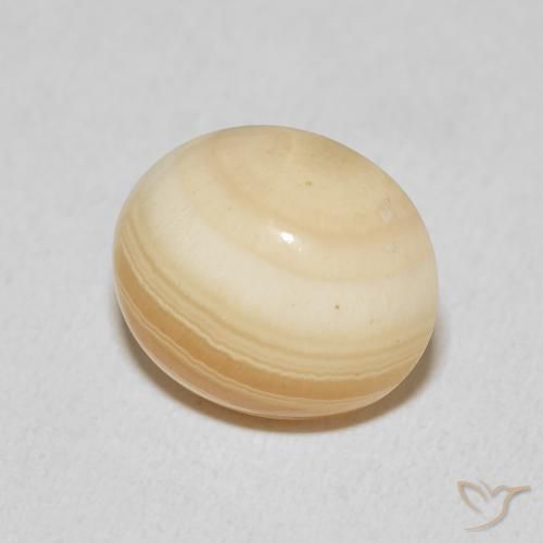 10.85 ct Multicolor Agate Stone, Natural Agate in Oval Cabochon Shape for Sale
