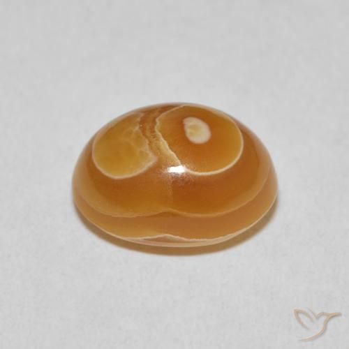 Agate Gemstone in 14.1 x 11.2 mm Size for Sale, Agate Stone in Multicolor Color