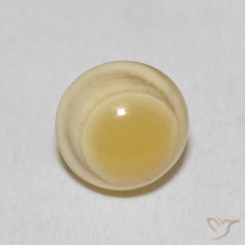 3.45ct Natural Multicolor Agate, Round, Opaque