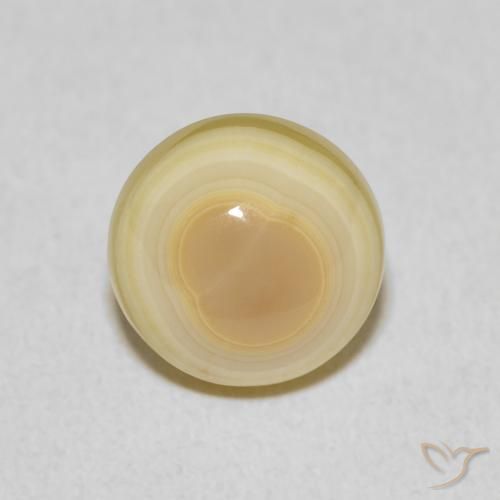 4.73ct Natural Multicolor Agate, Round, Opaque