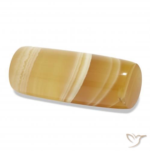 Agate Gemstone in 30 x 12 mm Size for Sale, Agate Stone in Multicolor Color